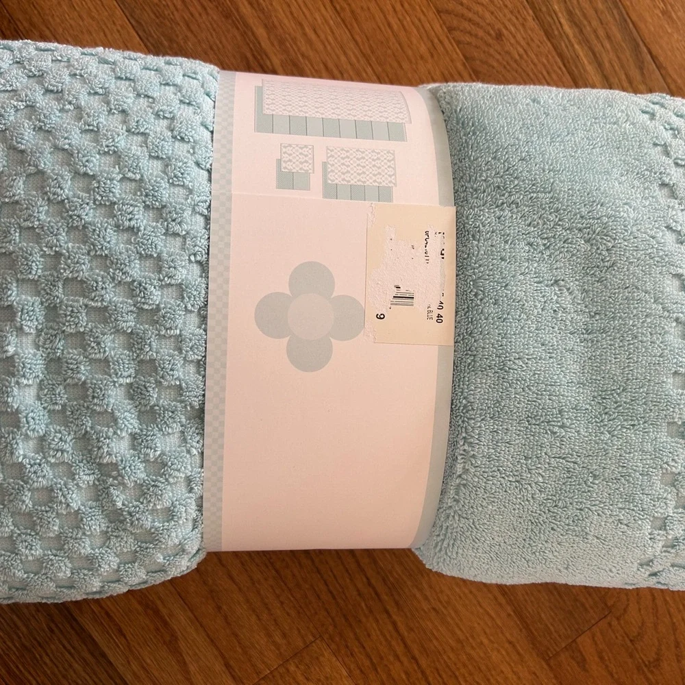 Caro Home 6-Piece Bath Towel Set - Light Blue